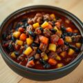 Chili nr. 1 con negritos y maíz
