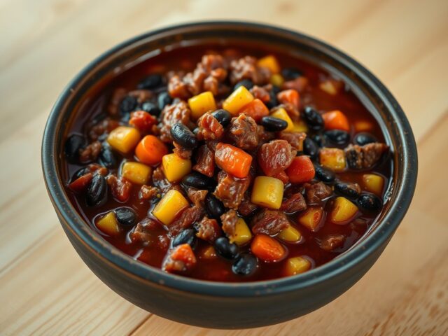 Chili nr. 1 con negritos y maíz