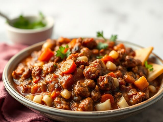 Chili nr. 1 con negritos y maíz — AI-gegenereerde illustratie