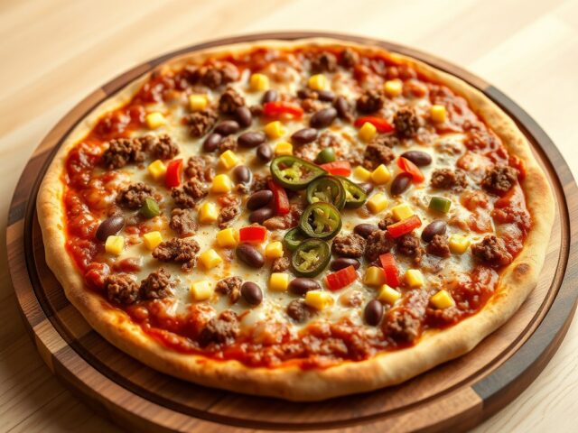 Chili pizza