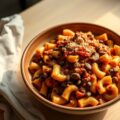 Chilimacaroni con carne