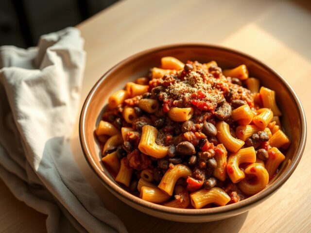 Chilimacaroni con carne