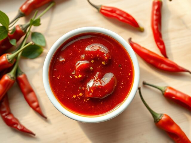 Chilisaus.