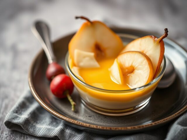 Chimay Brulée met peren en kaas