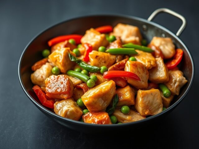 Chinese kip in zoetzure saus