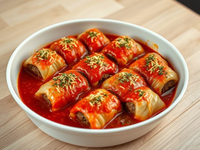Chinese koolrolletjes met gehakt