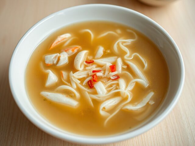 Chinese krabbensoep