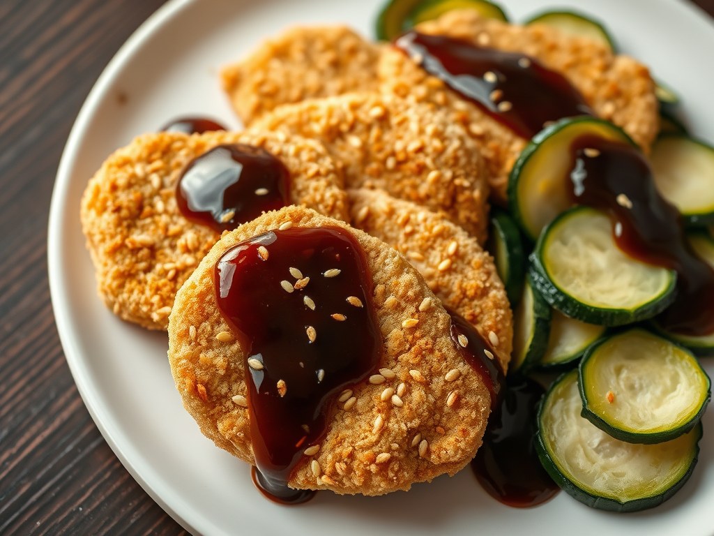 Chinese schnitseltjes, AI-gegenereerde illustratie
