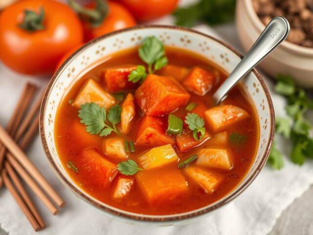 Chinese tomatensoep