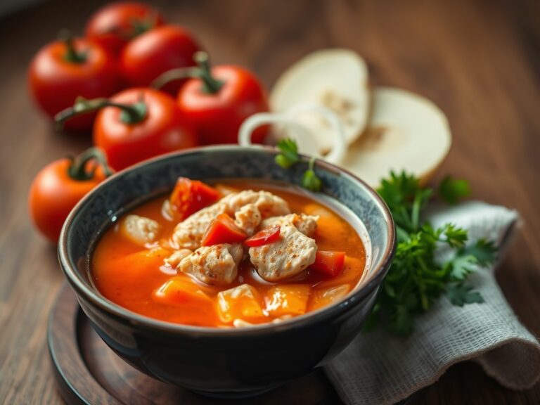 Chinese tomatensoep