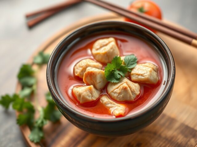 Chinese tomatensoep