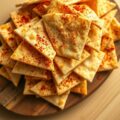Chips van pitabroodjes (pittig)