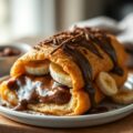 Choco-banana-croque