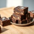 Choco nutella en zeezout-fudge