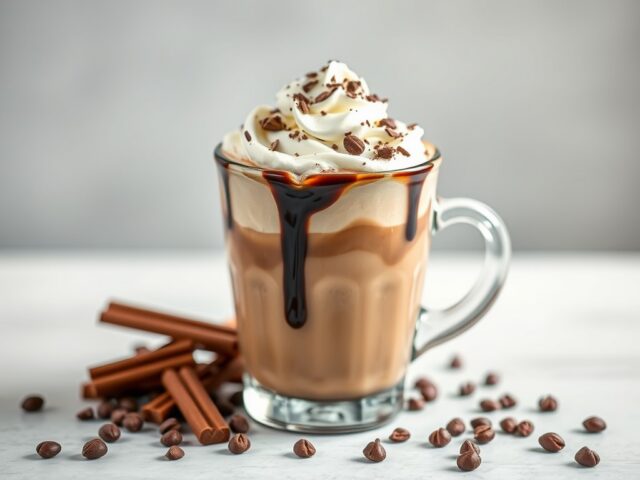 Chocokoffie — AI-gegenereerde illustratie