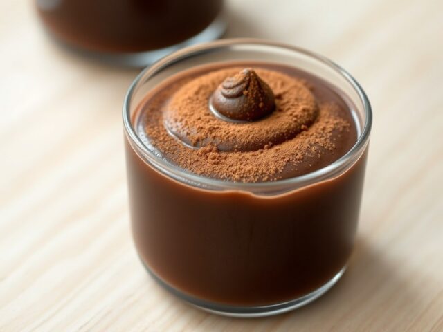 Chocolade – rum mousse