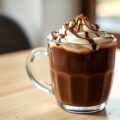 Chocolade amandelkoffie