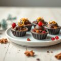 Chocolade cristmasijstaartjes