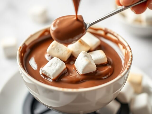 Chocolade fondue