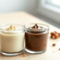 Chocolade kardemom-potjes