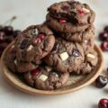 Chocolade-kersen koekjes