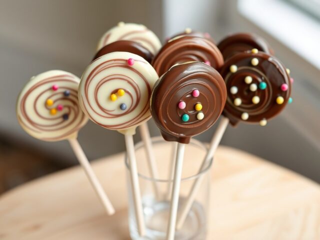 Chocolade lolly’s