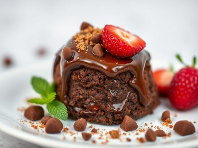 Chocolade mouse traditioneel
