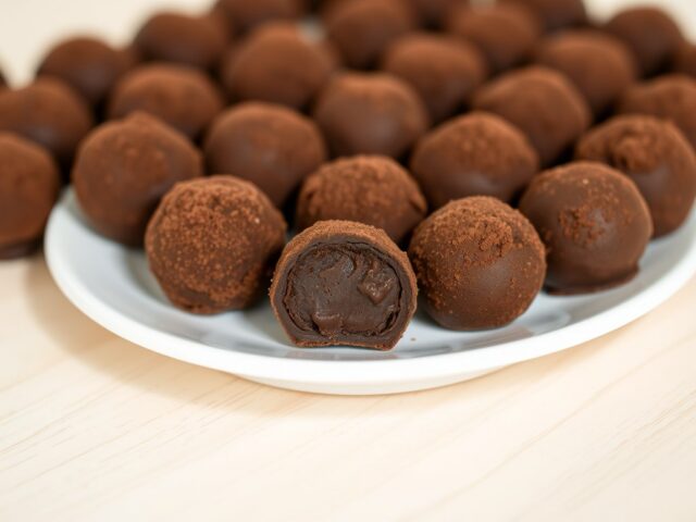 Chocolade roomtruffeltjes