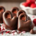Chocolade Valentijnshartjes