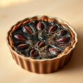 Chocoladeclafoutis met pruimen