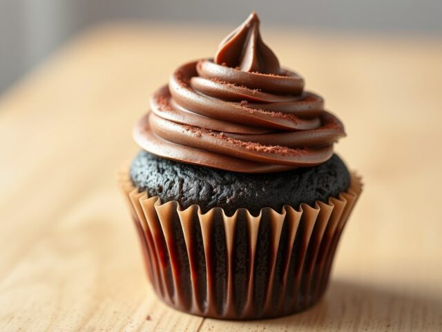 Chocoladecupcake