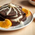 Chocoladeflensjes met sinaasappel en witte chocola