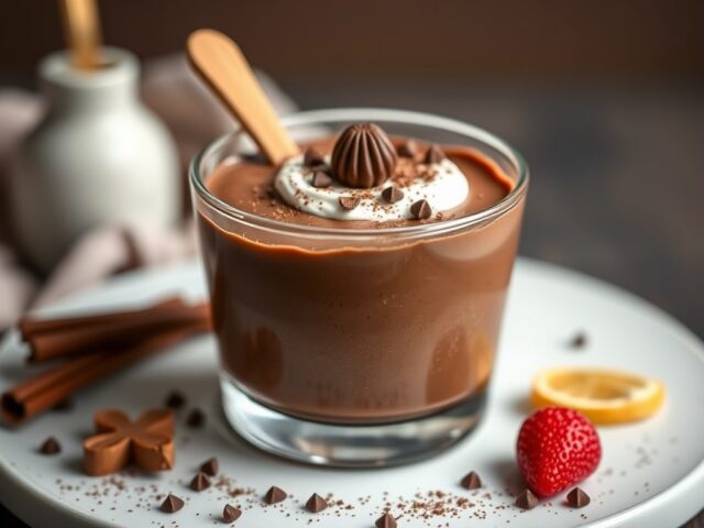 Chocolademousse á la Safari