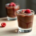 Chocolademousse met frambozenbalsamico