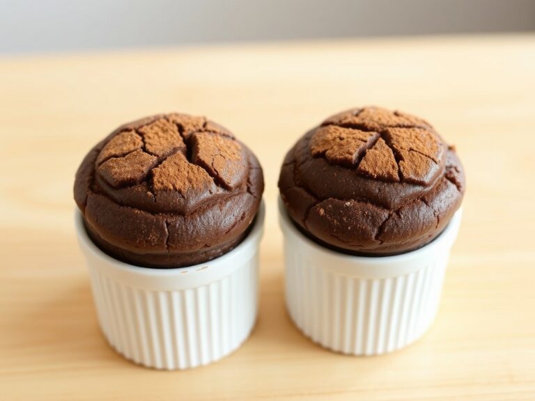 Chocoladesoufflés