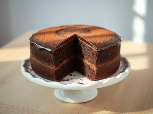 Chocoladetaart