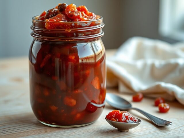 Chutney van tomaten
