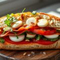 Ciabatta met rucolapesto