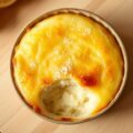 Citroen en vanille-rijstpudding uit de oven