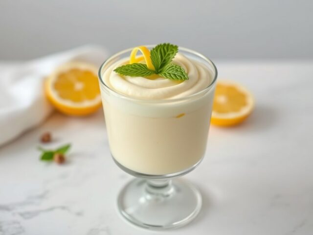 Citroenmousse