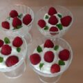 Citroenmousse met frambozen