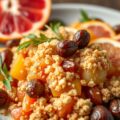 Citruscrumble met dadels