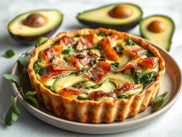 Clafoutis van Avocado’s — AI-gegenereerde illustratie