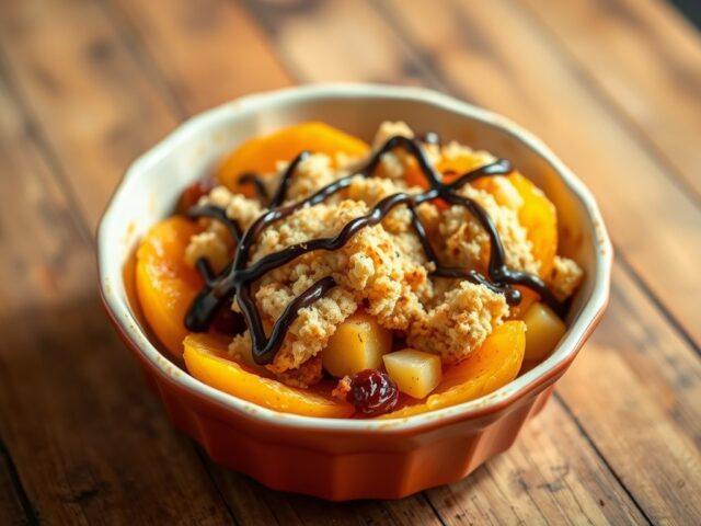 Clementines met crumble