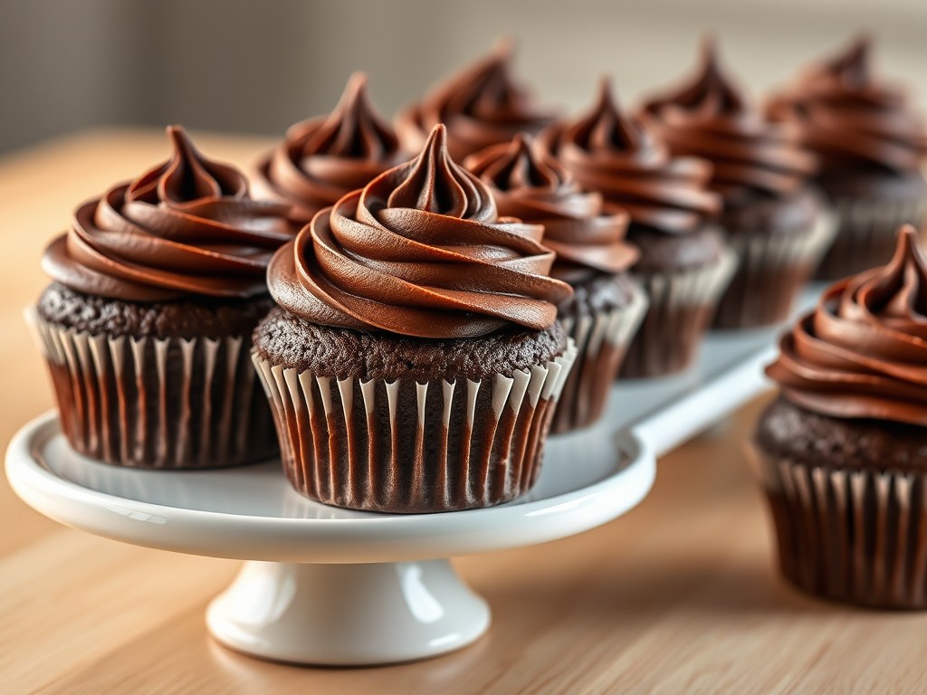 Coca-cola cupcakes, AI-gegenereerde illustratie
