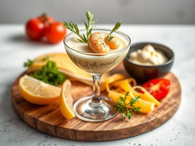 Cocktail Alexander — AI-gegenereerde illustratie