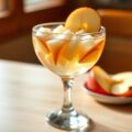 Cocktail van appel, citroen en vanille