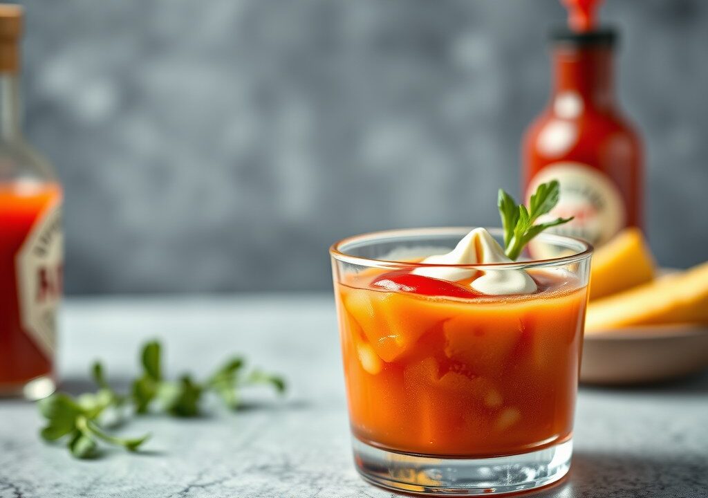 Cocktailsaus, AI-gegenereerde illustratie