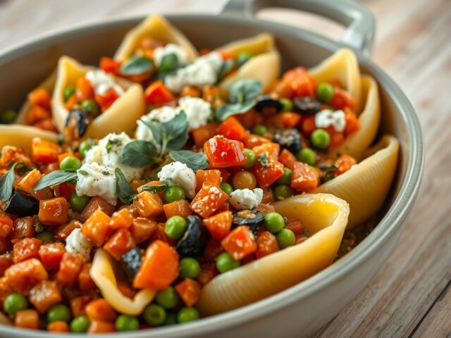 Conchiglioni ripieni alle verdure