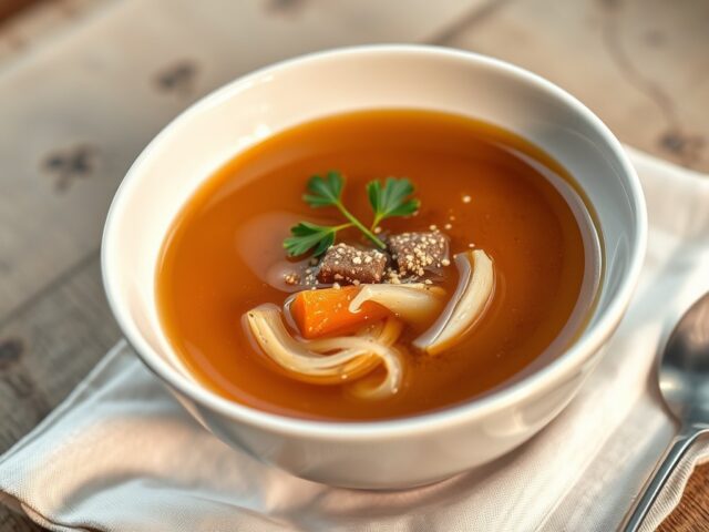 Consommé Rachel